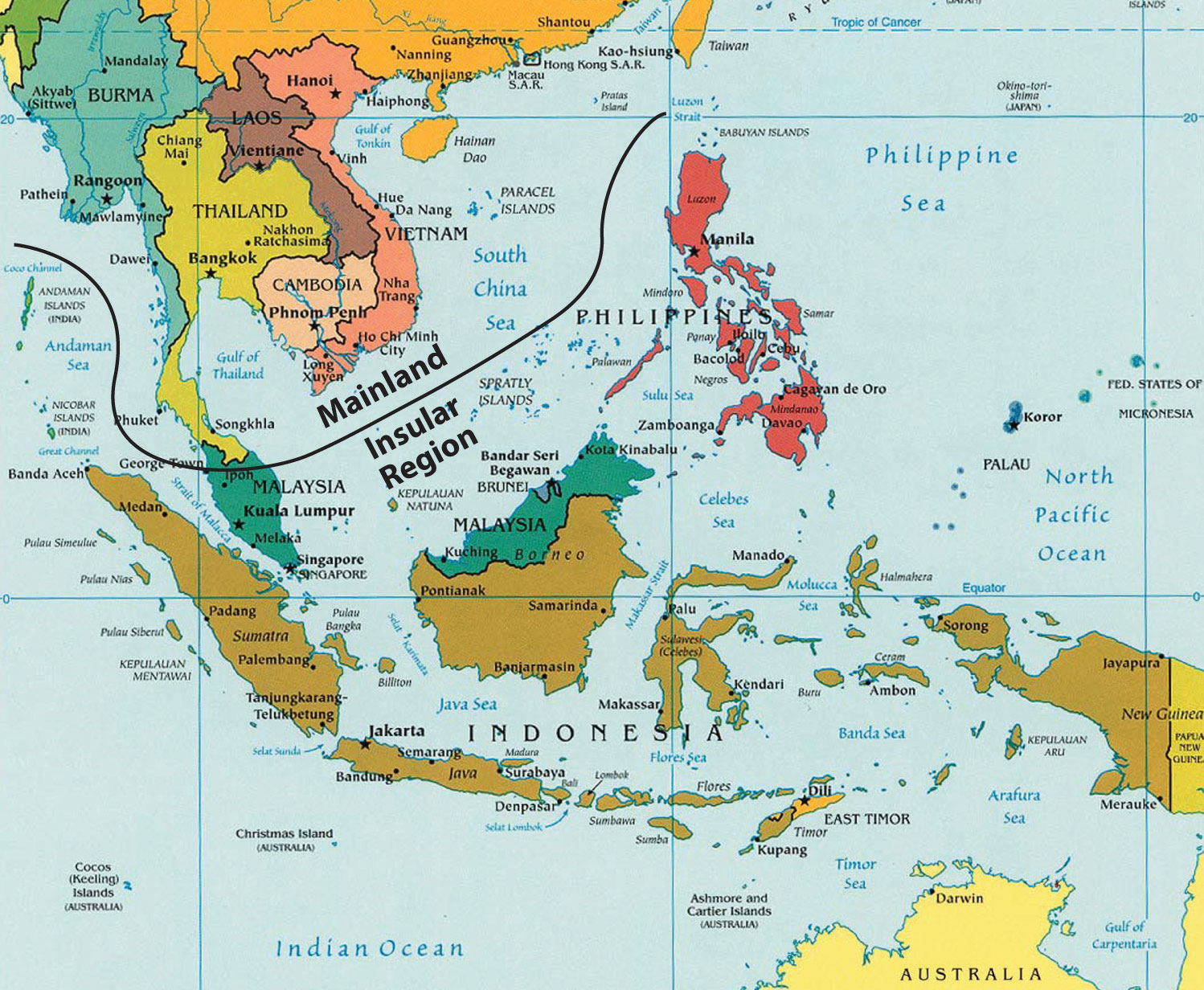 Chapter Southeast Asia World Regional Geography