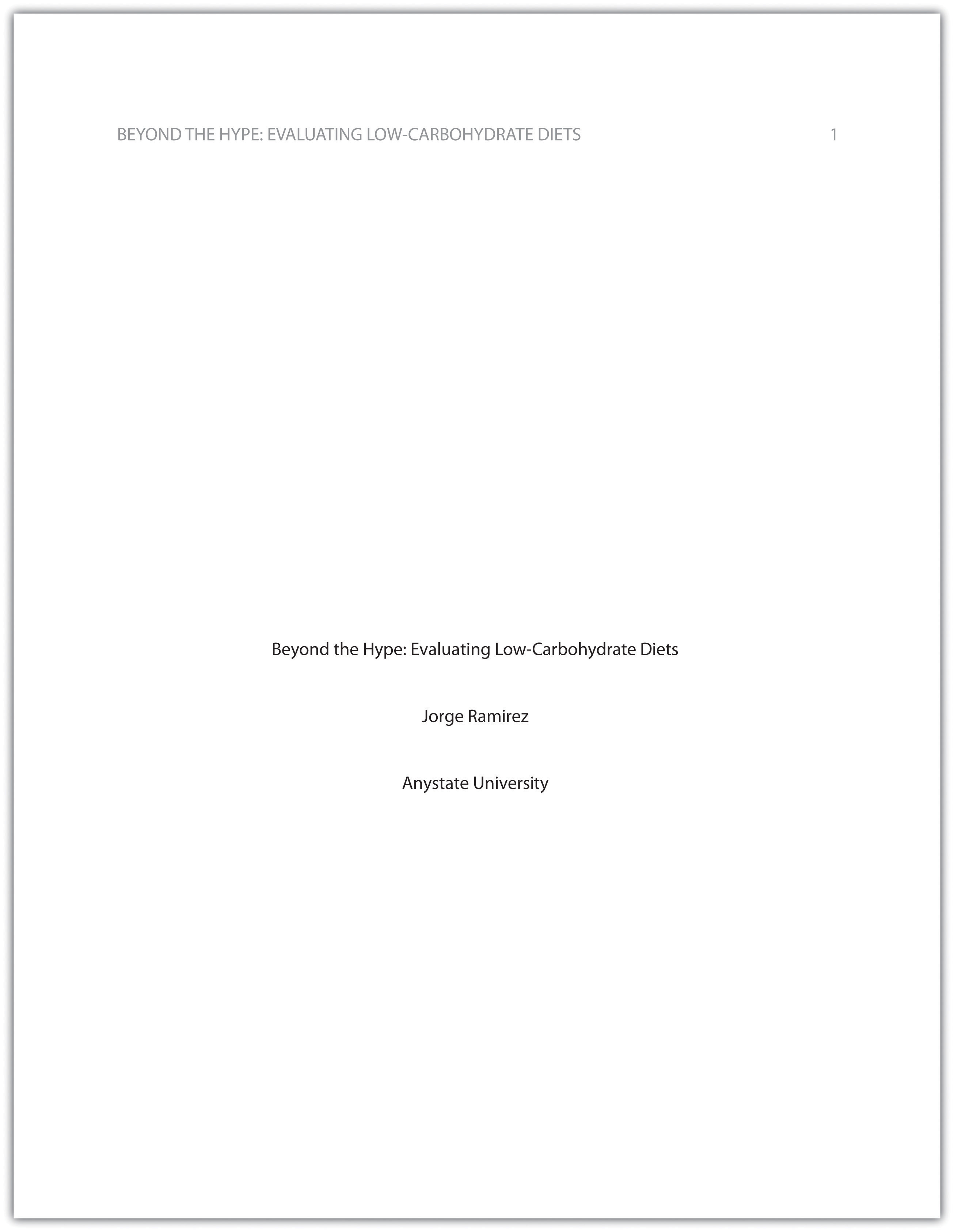 13 1 Formatting A Research Paper Writing For Success