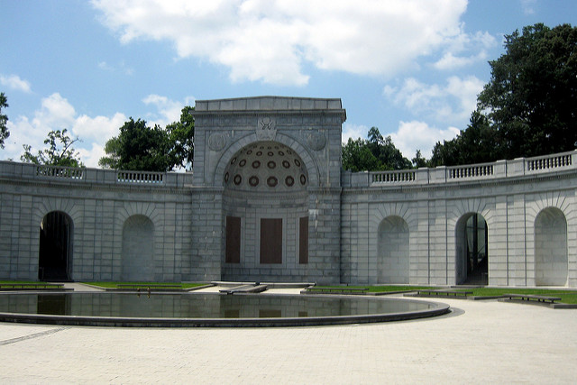 The Women in Military Service for America Memorial at the Arlington National Cemetery