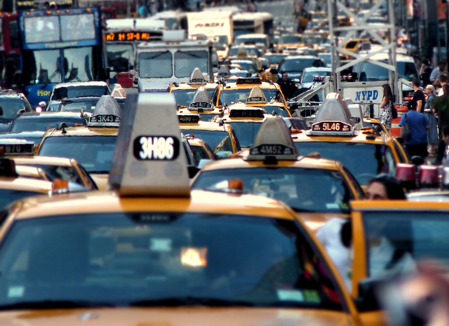 A world class traffic jam in New York