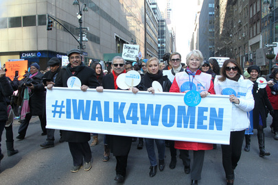 International Women's Day March for Gender Equality and Women's Rights #iwalk4women