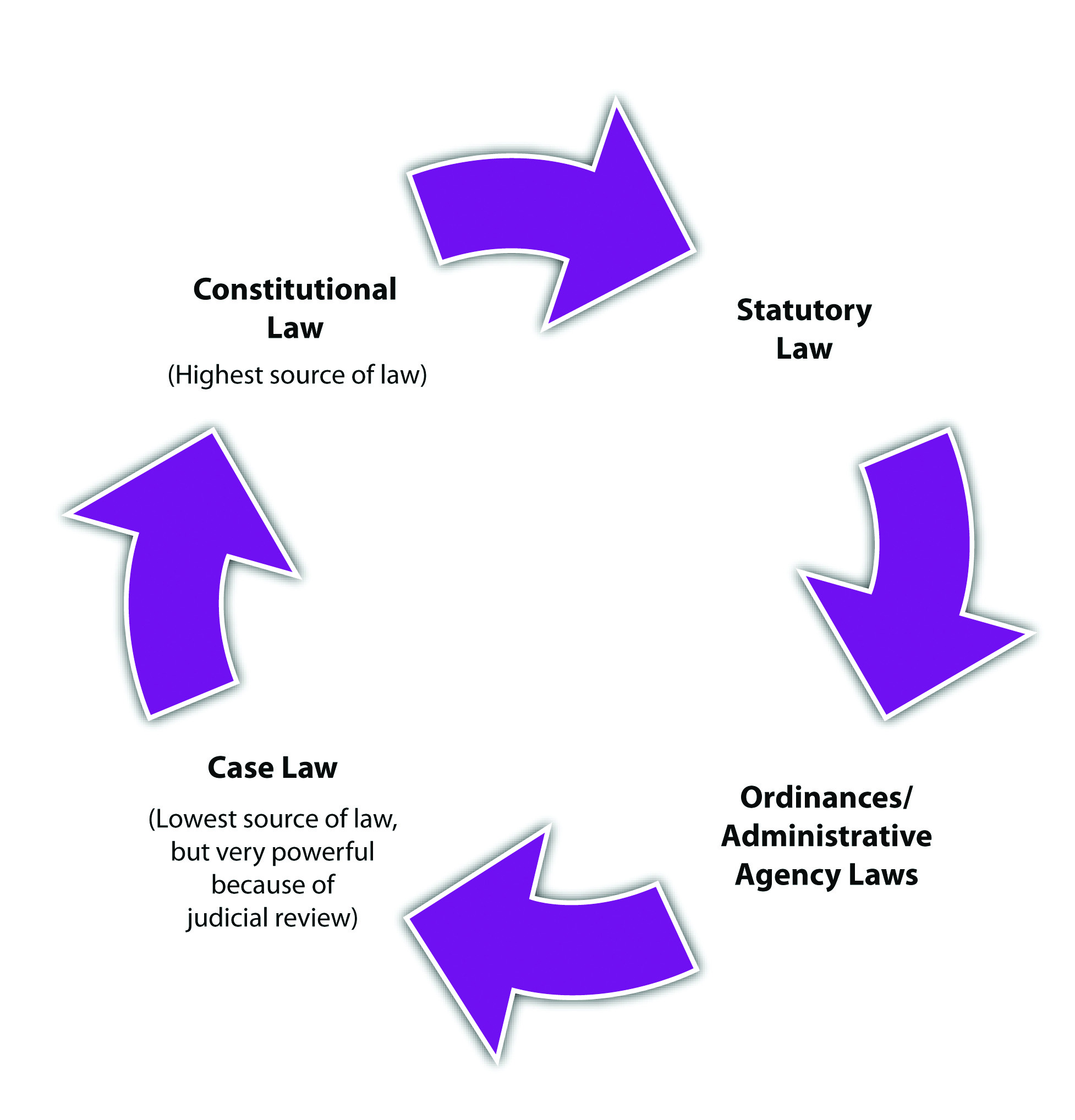 Sources Of Law Worksheets