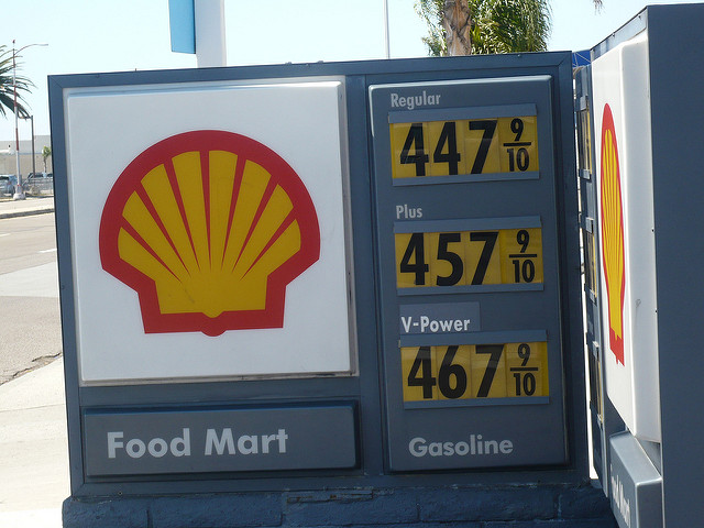 gas prices in San Diego