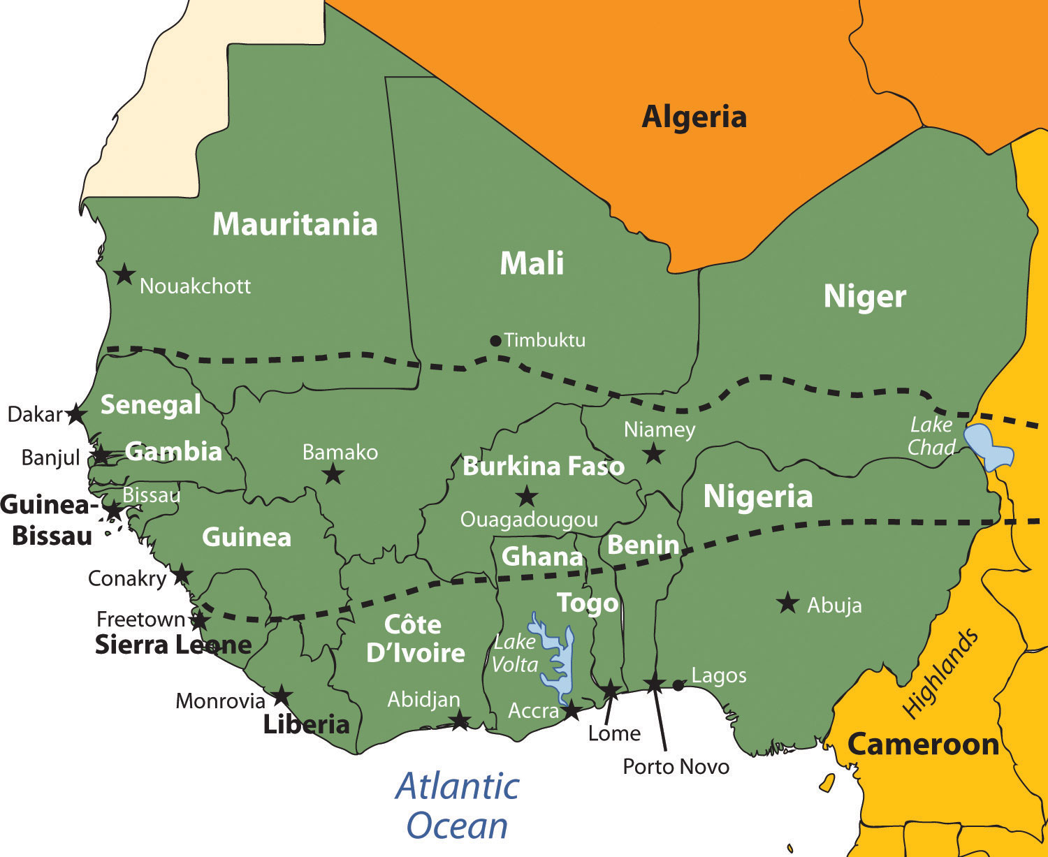 7.3 West Africa – World Regional Geography