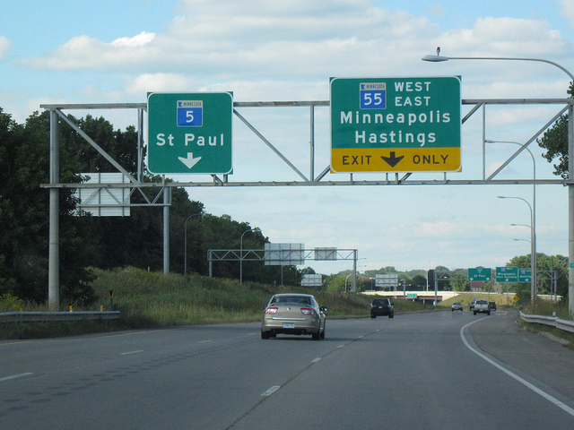 Highway signs