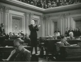 Mr. Smith (James Stewart) Speaking in the Senate Chamber