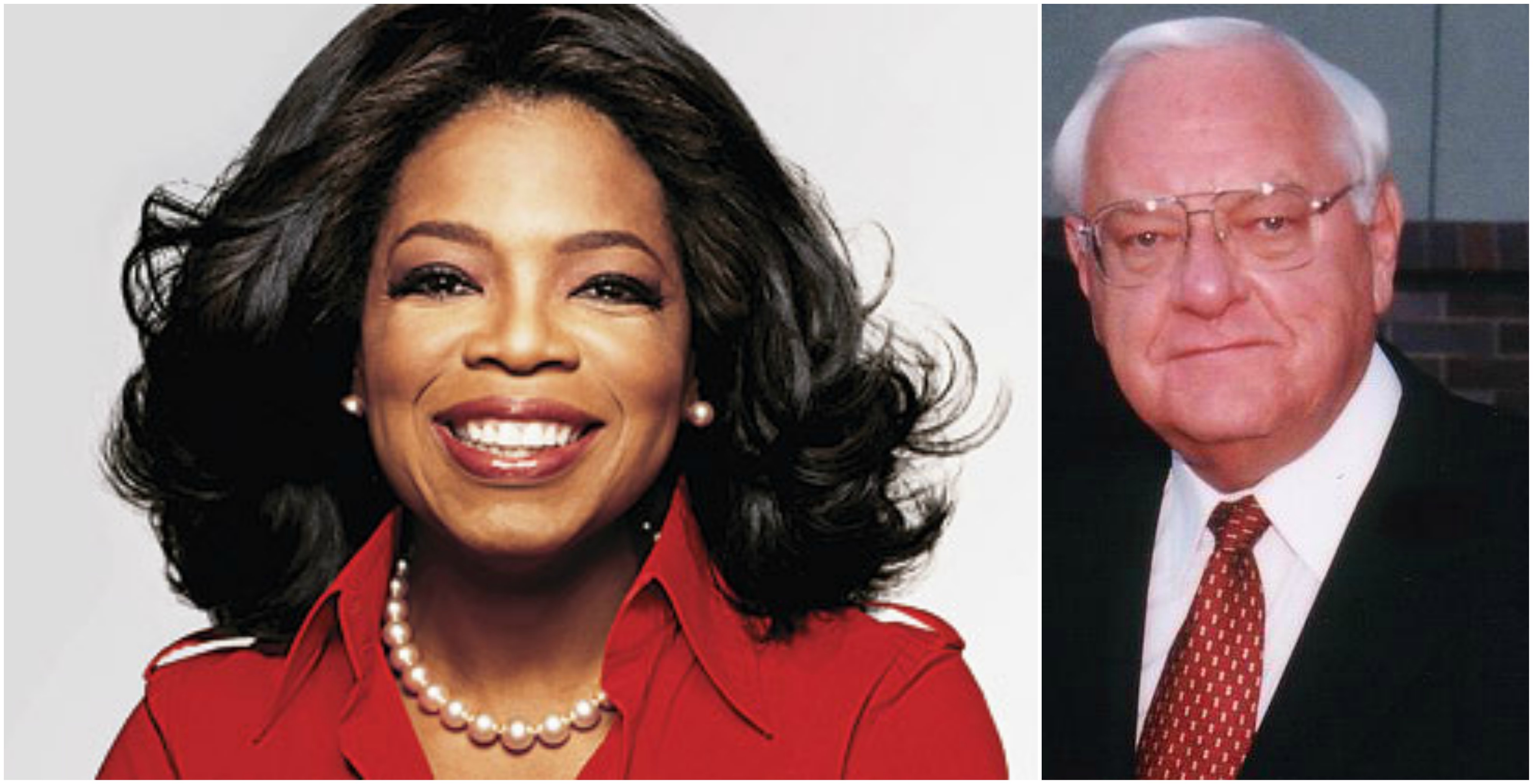 Oprah Winfrey and George Ryan