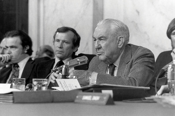 The Senate Watergate hearings