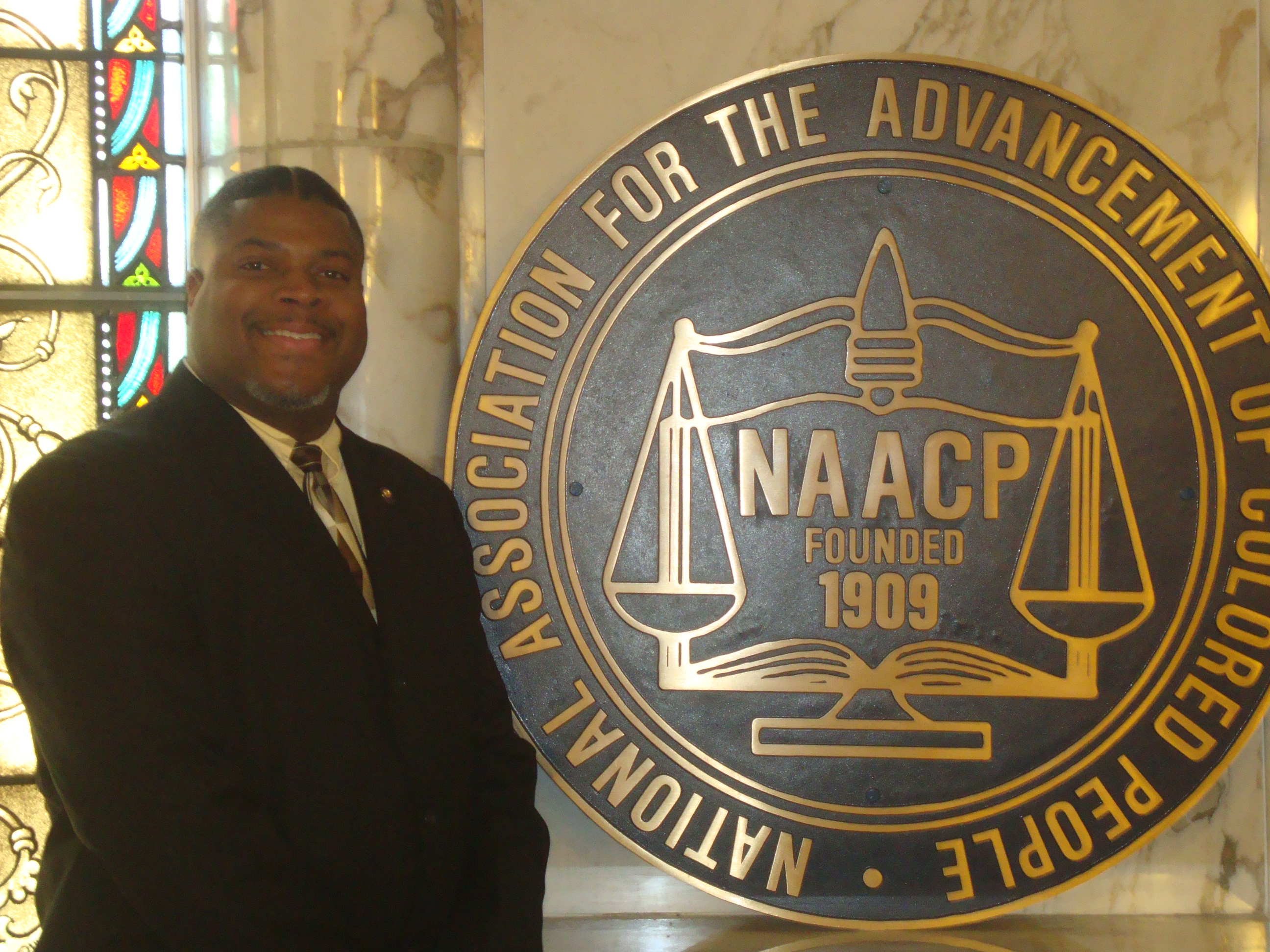 Derrick L Forward at NAACP National Office