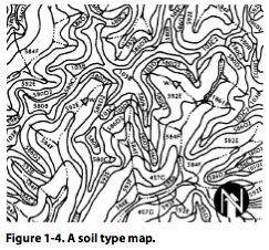 Figure 1-4. A soil type map.