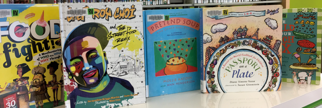 Four covers of mentor texts