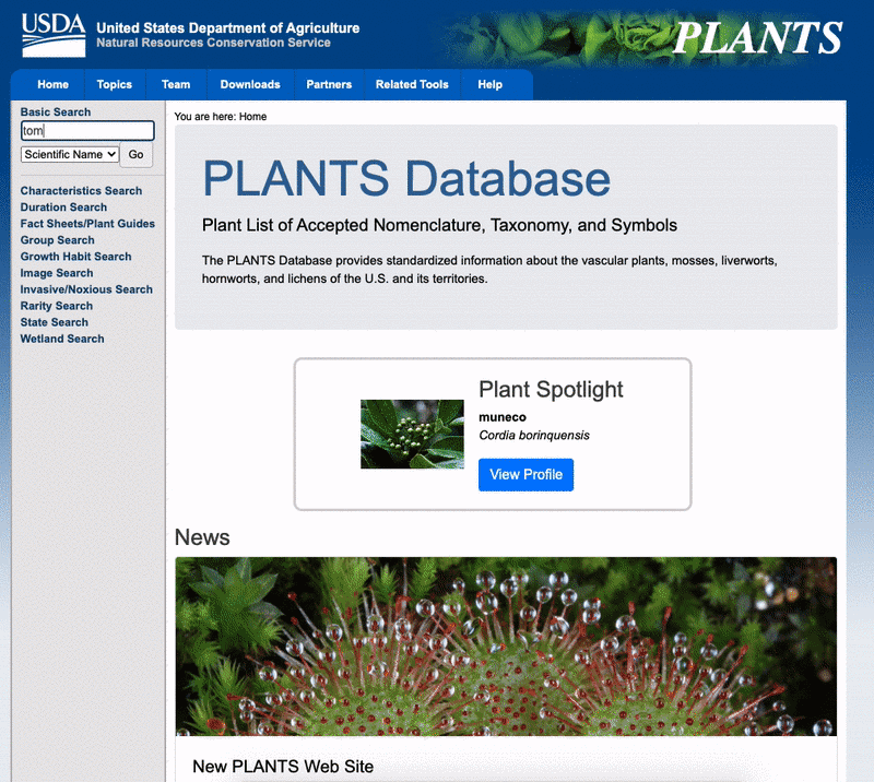 2.1 Plant Taxonomy – The Science of Plants