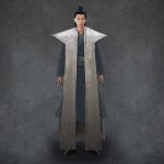 Baoyu Costume Sketch Mourning Front