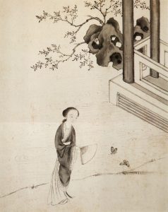 Gai Qi painting of Xue Baochai
