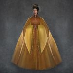 Lady Wang Costume Sketch 2