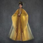 Lady Wang Costume Sketch 1