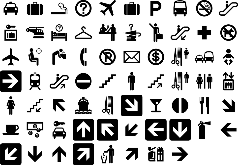A collection of symbols