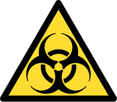 A Symbol: A Biohazard Sign