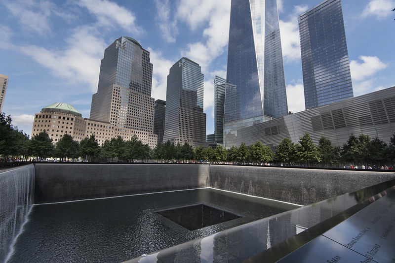 image of Ground Zero in New York City