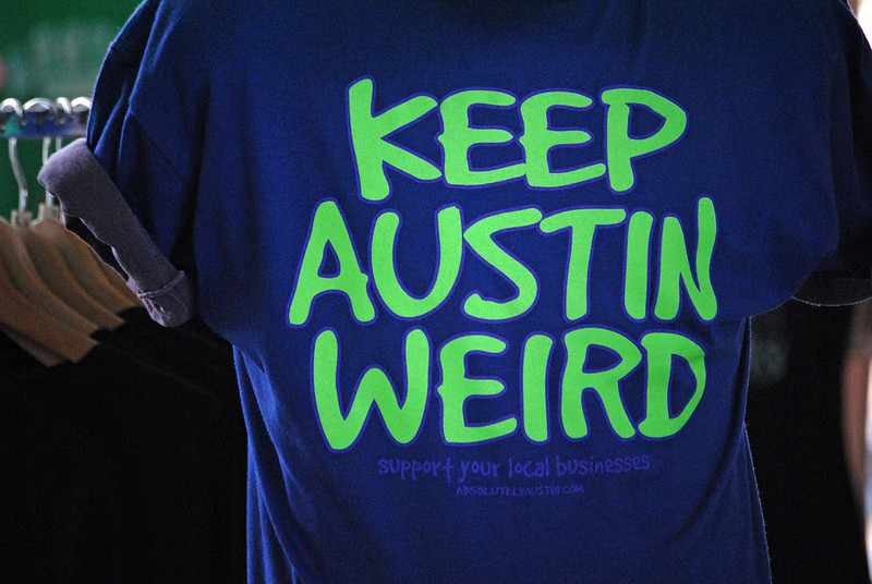 image of "Keep Austin Weird" Tshirt