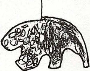 a child's line drawing