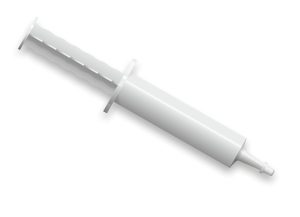 Plastic syringe