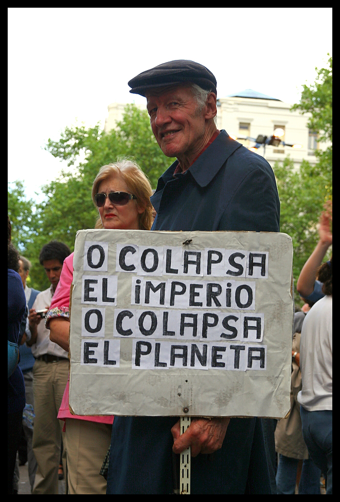 Image of people at a climate protest