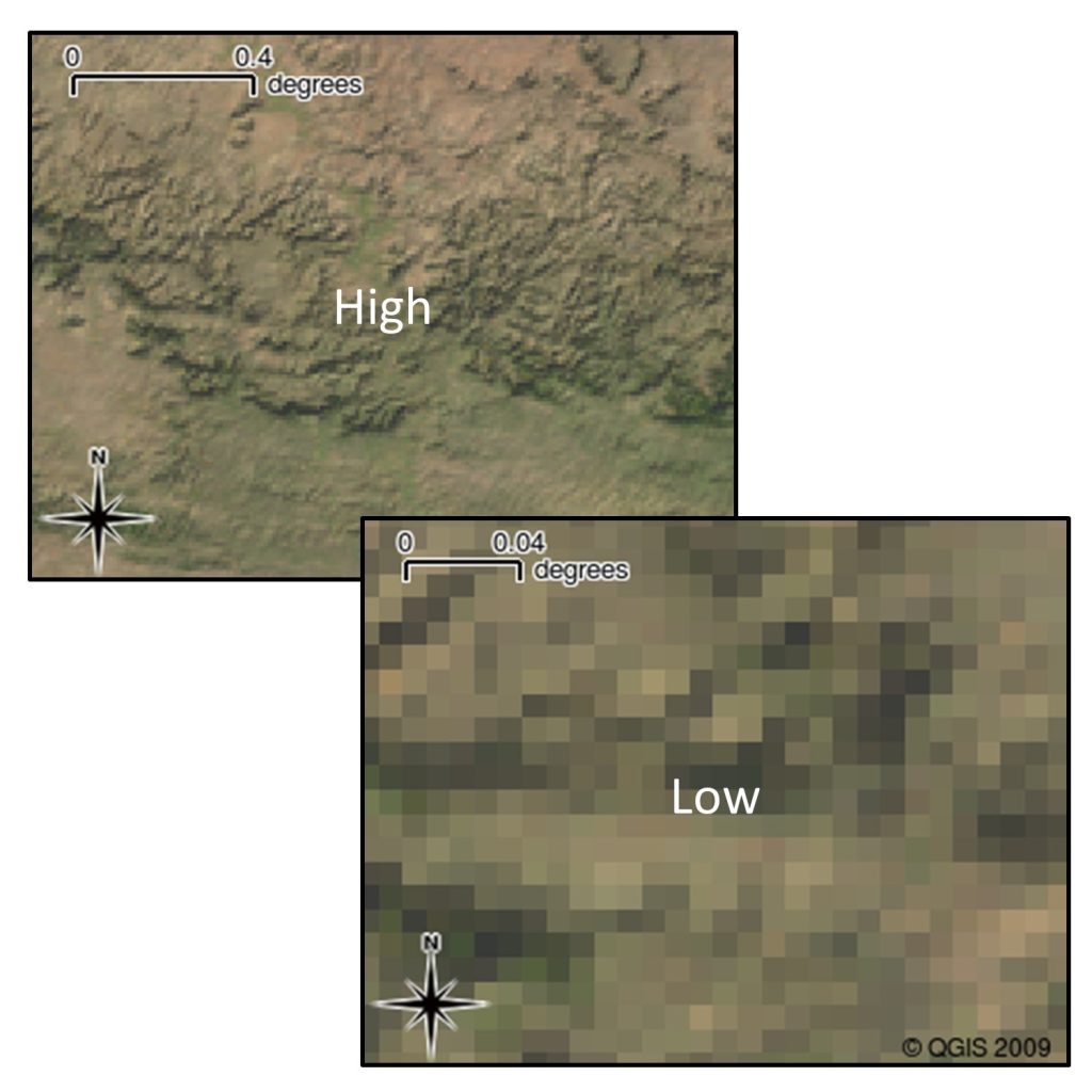 Spatial resolution
