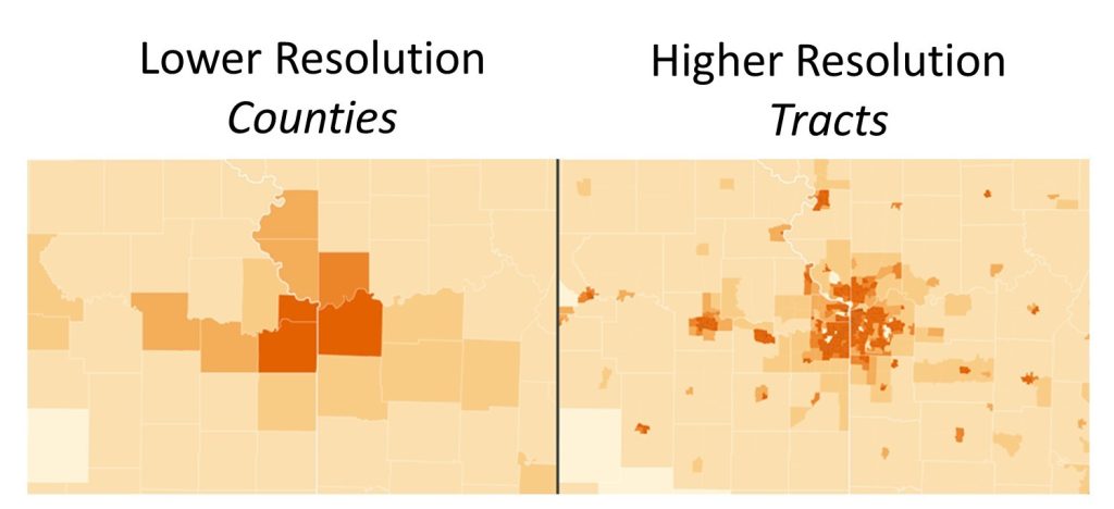 Census data resolution
