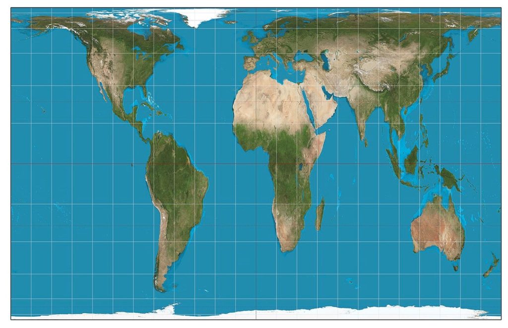 Gall-Peters projection