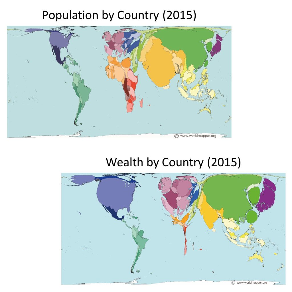Lying with cartograms