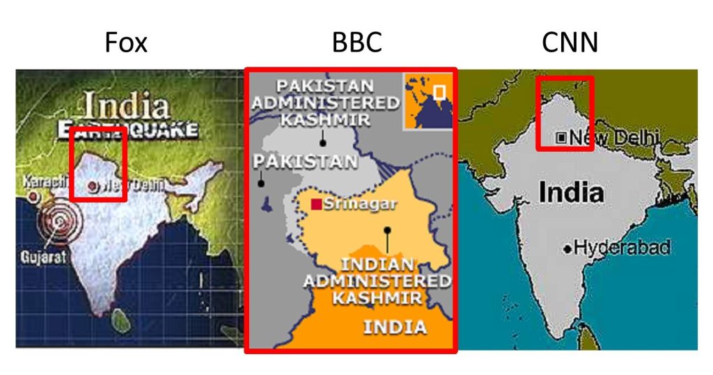 Kashmir in the news