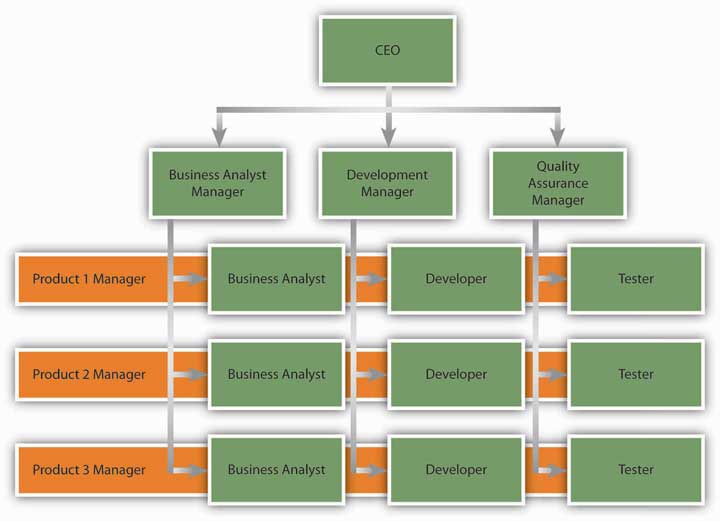 Is there a specific organizational design model I can use for my