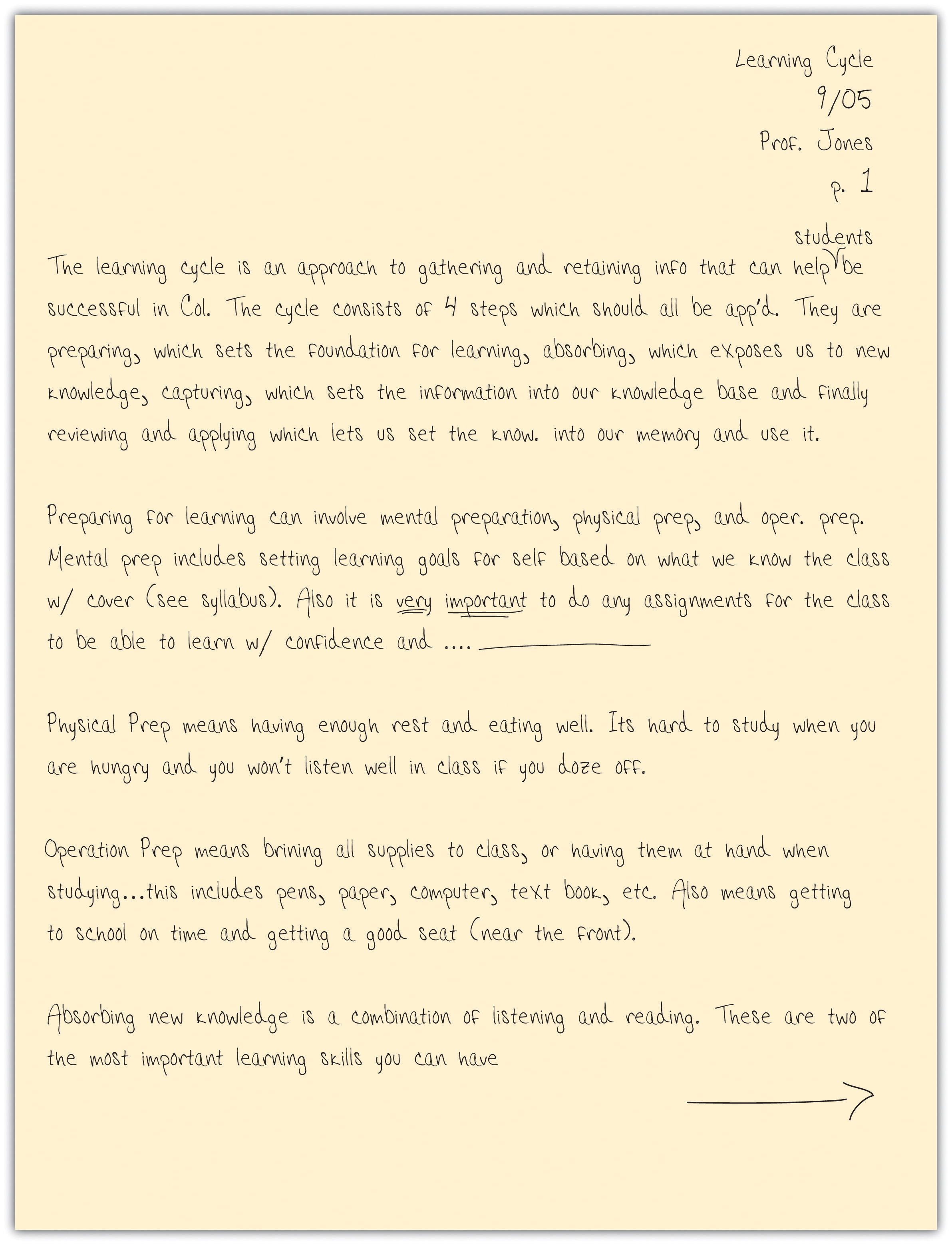 What's the best, most effective way to take notes?